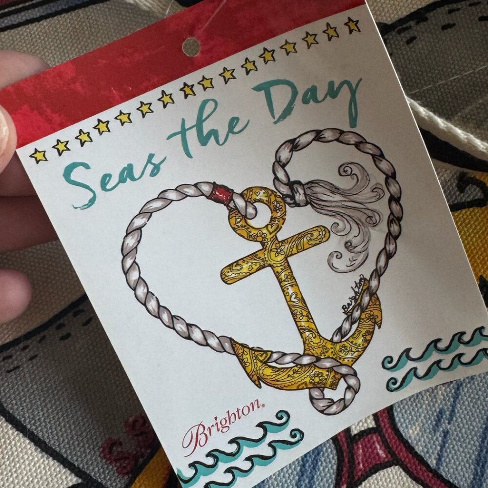 Brighton Seas the Day Tote Bag - Picture 8 of 9